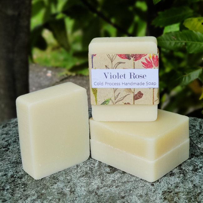 Violet Rose NZ Handmade Soap Nurture By Nature
