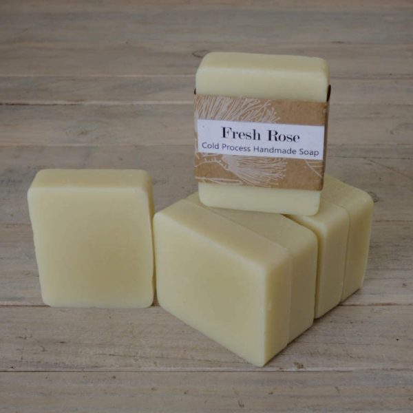 Natural Handmade Soap NZ Fresh Rose